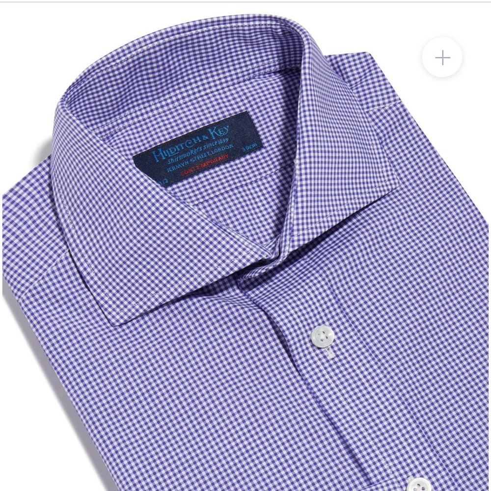 Men’s luxury British button down dress shirt